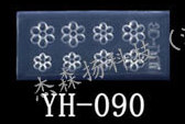 картинка Форма силиконовая для объемного дизайна ногтей YH-090 от магазина Каприз