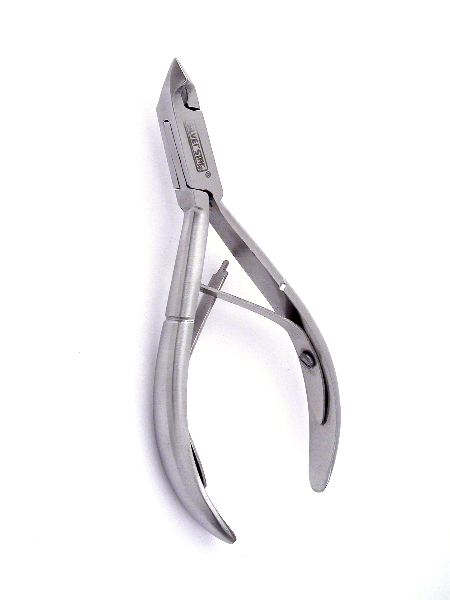 картинка Кусачки для кутикулы Silver Star (5мм), матовое покрытие, сэндвич AT 836D от магазина Каприз