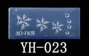 картинка Форма силиконовая для объемного дизайна ногтей YH-023 от магазина Каприз
